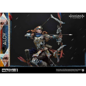 Horizon Zero Dawn Statue 1/4 Aloy Shield Weaver Armor Set 70 cm